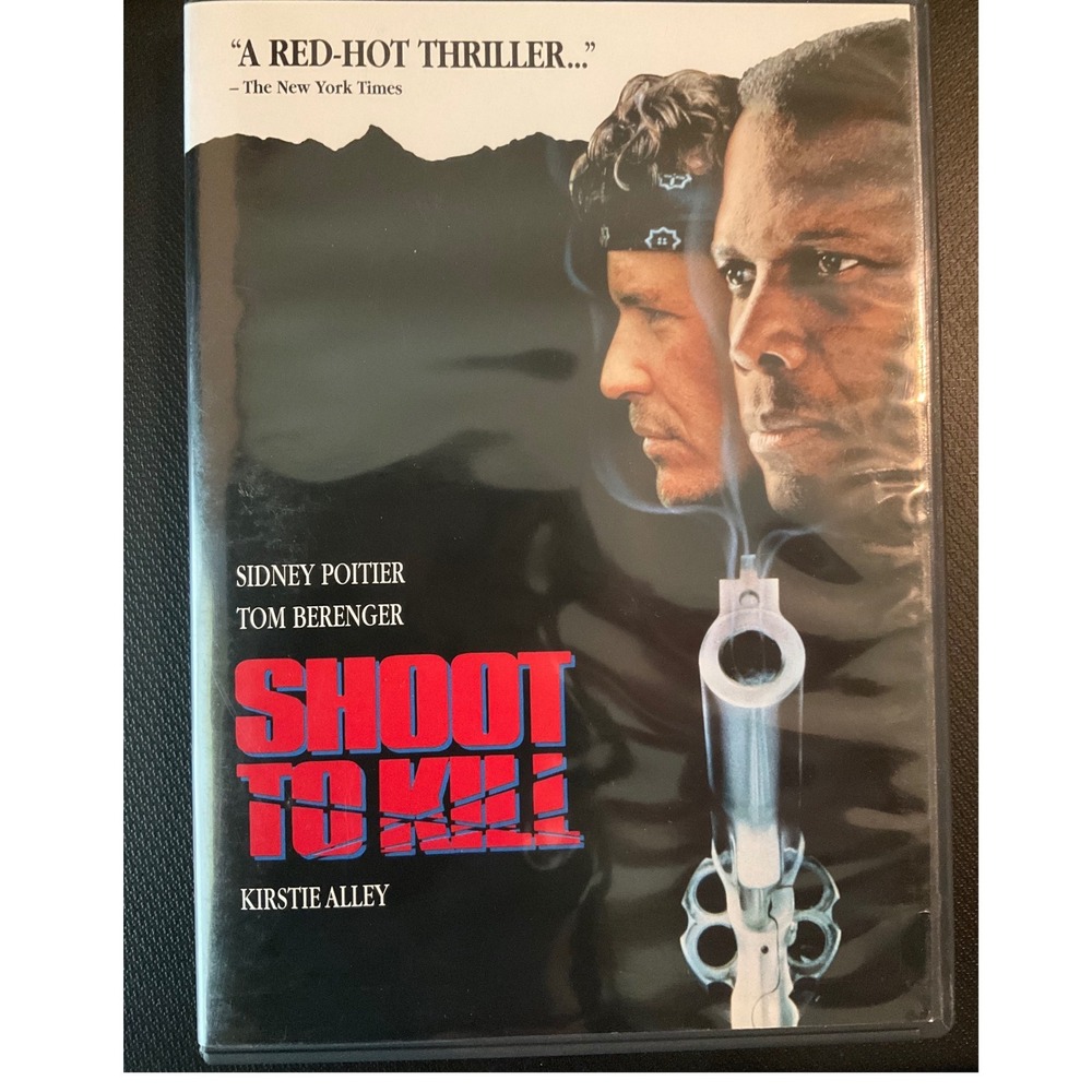 Shoot to Kill DVD Sidney Poitier Tom Berenger Action Thriller 2004 Touchstone